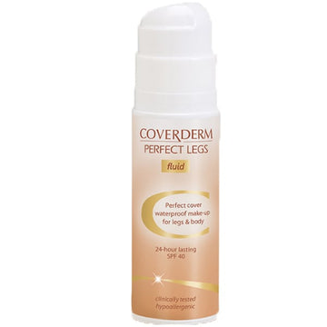Coverderm Perfect Legs Fluid Αδιάβροχο Make-Up Για Τα Πόδια Και Το Σώμα SPF40 No62 75ml